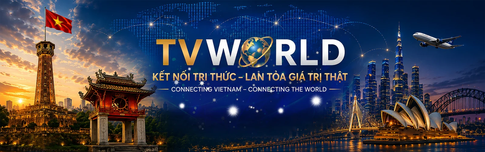 TV World - Kết nối tri thức - Lan tỏa giá trị thật