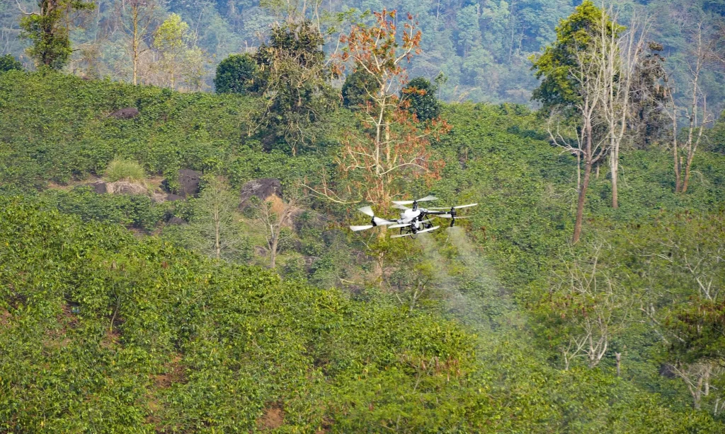 Thử nghiệm UAV nông nghiệp Điện Biên: Kỷ nguyên mới